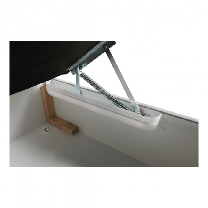 Pat tip BOXSPRING 180x200, gri deschis, FERATA KOMFORT [7]