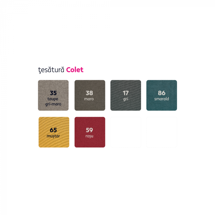 Pat tip BOXSPRING 180x200, gri deschis, FERATA KOMFORT [2]