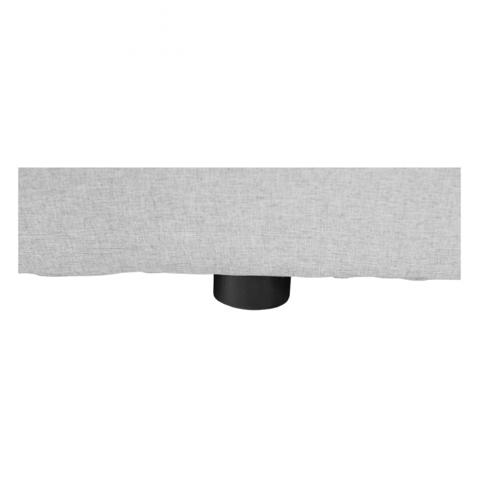 Pat tip BOXSPRING 180x200, gri deschis, FERATA KOMFORT [13]
