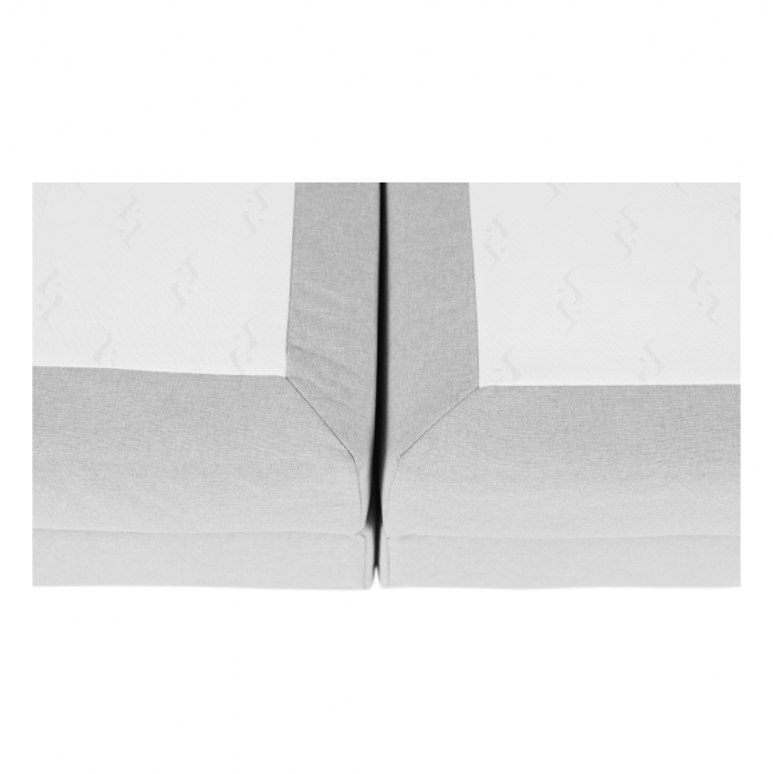 Pat tip BOXSPRING 180x200, gri deschis, FERATA KOMFORT [11]