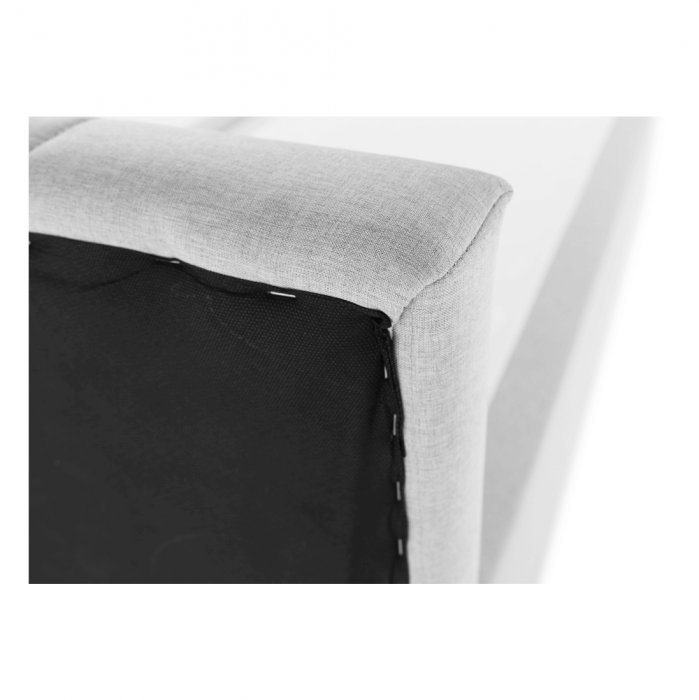 Pat tip BOXSPRING 180x200, gri deschis, FERATA KOMFORT [10]