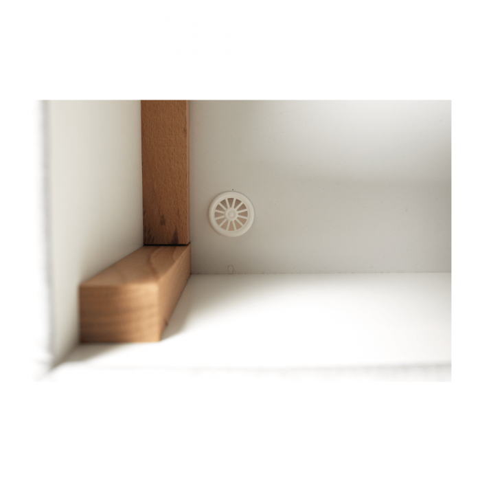 Pat tip BOXSPRING 180x200, gri deschis, FERATA KOMFORT [5]