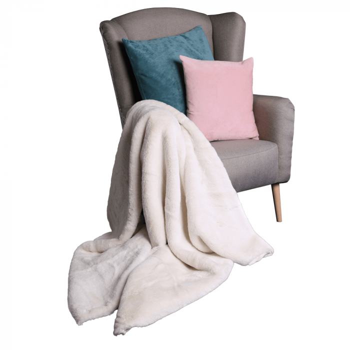 Pernă, material textil de catifea petrol, 60x60, OLAJA TIPUL 5 [7]