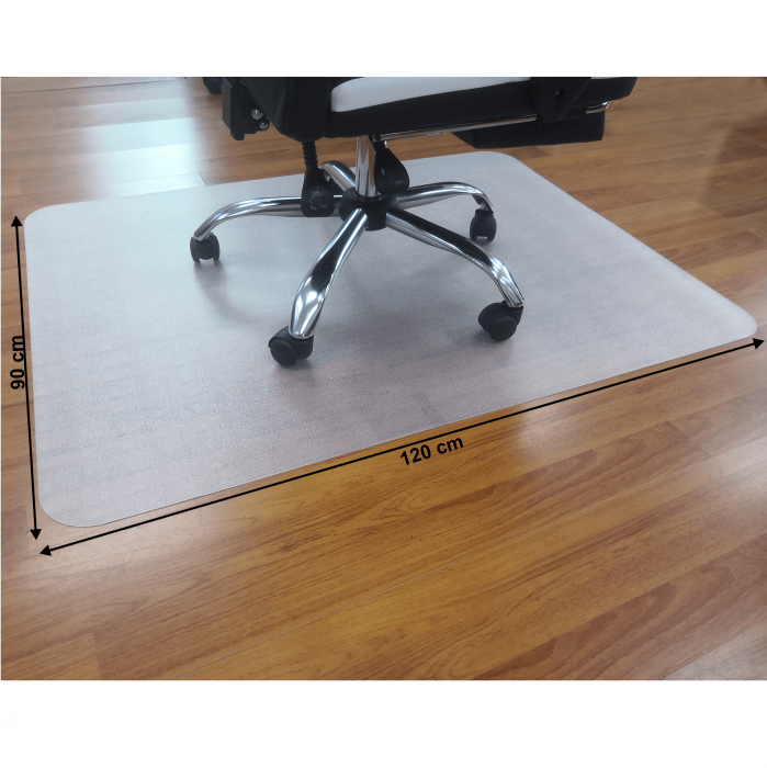 Protecţie podea sub scaun, transparent, 120x90 cm, 1,8 mm, ELLIE NEW TIP 10 [5]