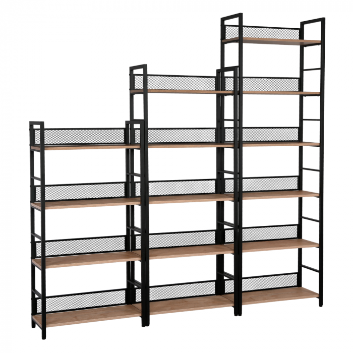 Raft, negru/stejar, KELER TIP 3 [6]