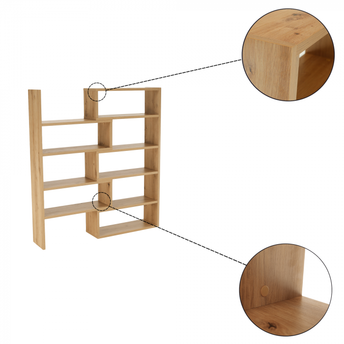 Raft, stejar artizan, KLOE II [16]