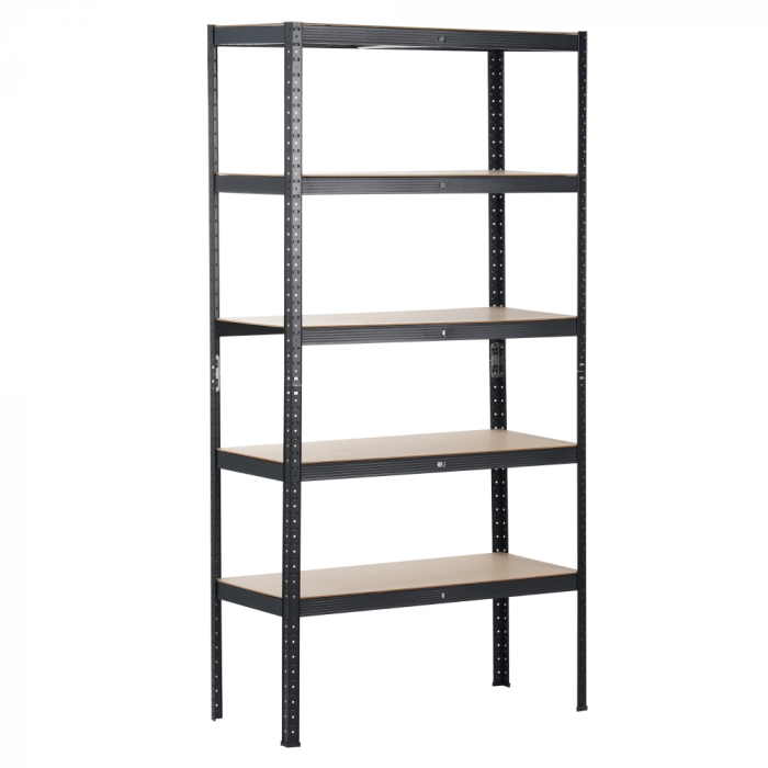 Raft, stejar/negru, RADMAN [2]