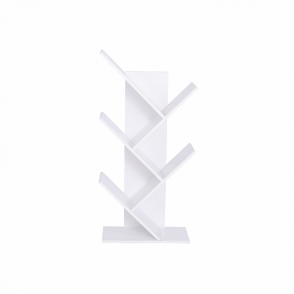 Etajera pentru carti, alb , 95 cm inaltime, Bortis Impex [4]