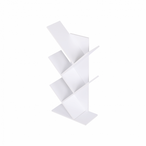 Etajera pentru carti, alb , 95 cm inaltime, Bortis Impex [3]
