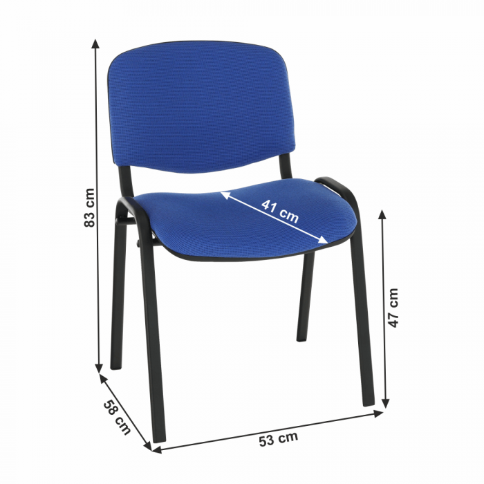 Scaun, albastru, ISO NEW C14 [18]