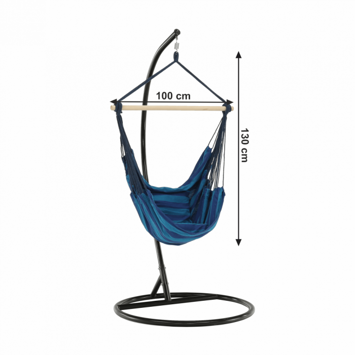 Scaun balansoar suspendabil, albastru, NIKOLO NEW [5]