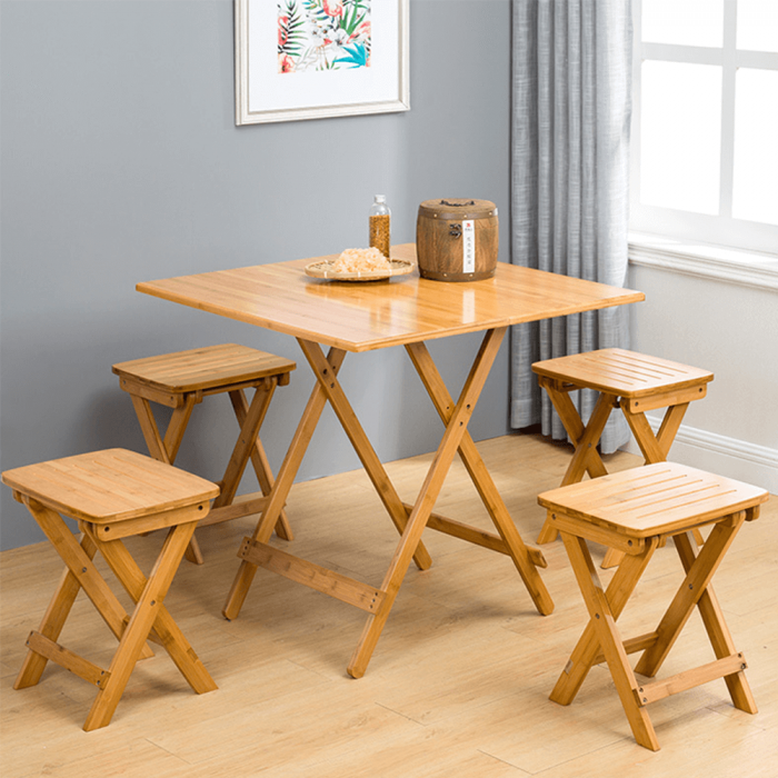 Scaun, bambus natural, DENICE [2]