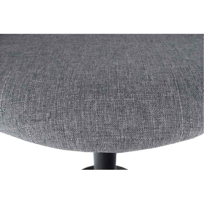 Scaun bar, material textil gri/negru, TERKAN [10]