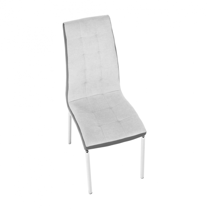 Scaun bucătărie, gri/crom, GERDA NEW [2]