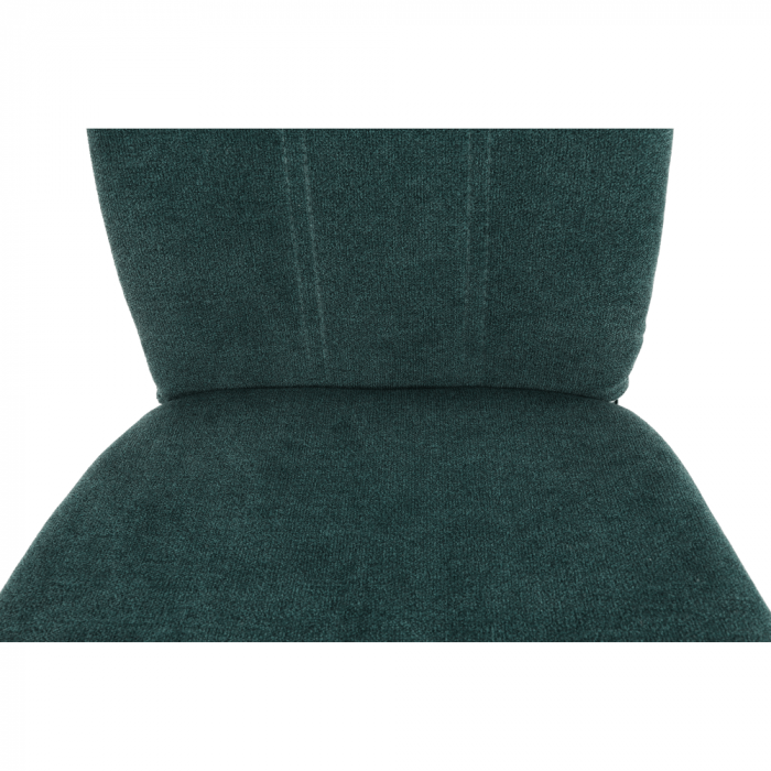 Scaun bucătărie, material textil azur/crom, OLIVA NEW [15]