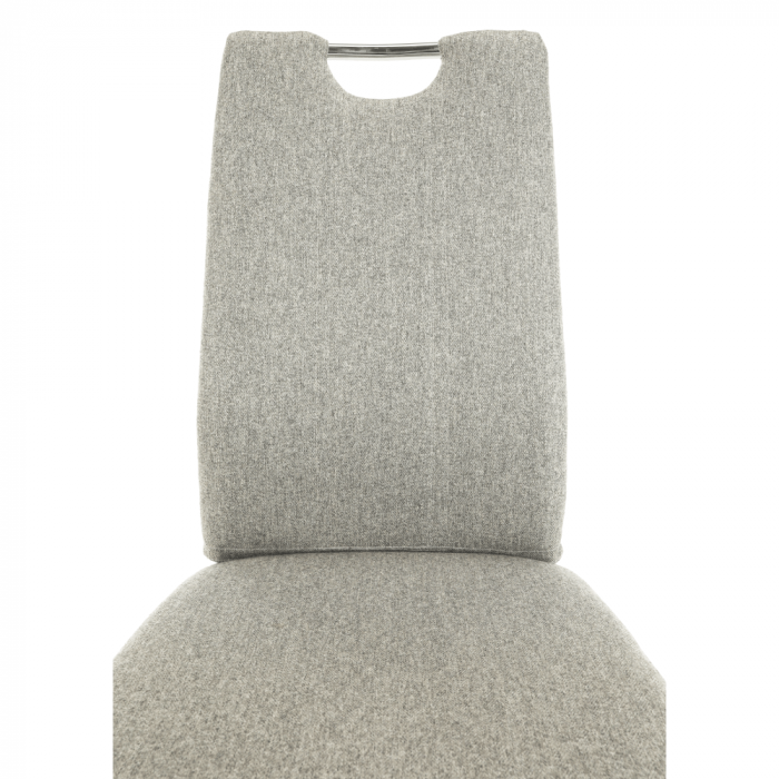 Scaun bucătărie, material textil bej/crom, OLIVA NEW [13]