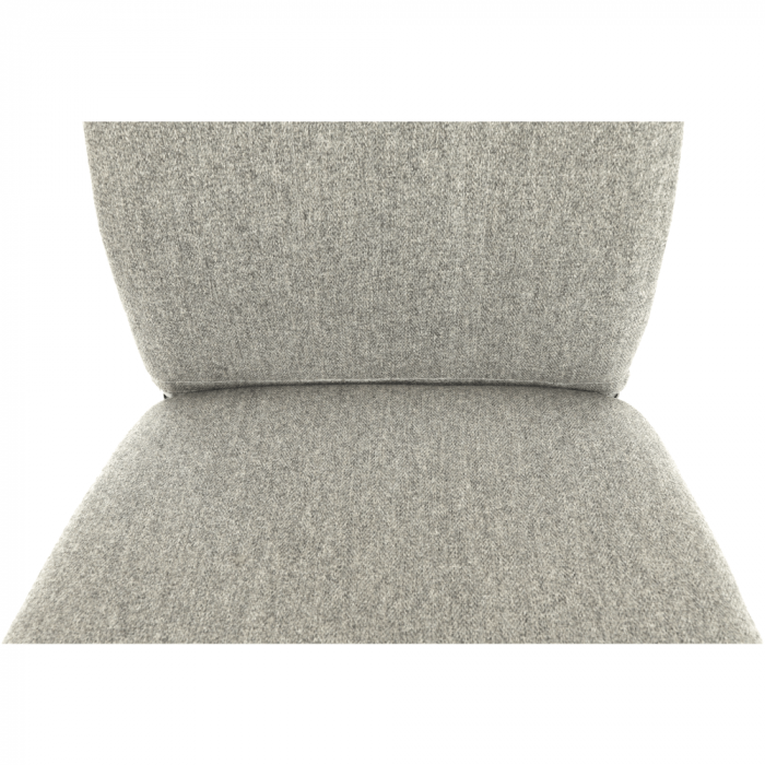 Scaun bucătărie, material textil bej/crom, OLIVA NEW [12]