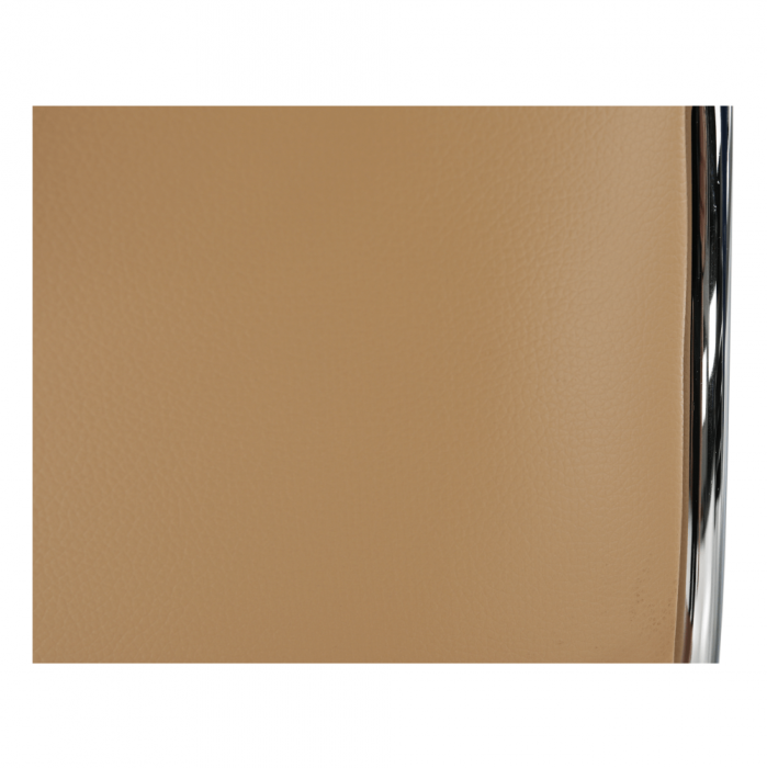 Scaun conferinţă, piele ecologică maro, BULUT [4]