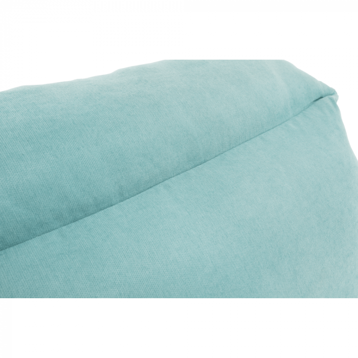 Scaun cu suport pt. picioare, mentol / natural, ZANDER [3]