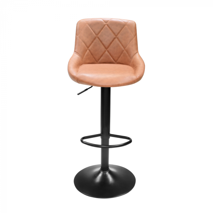 Scaun de bar, coniac/negru, TERKAN NEW [4]