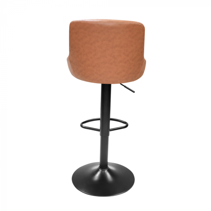 Scaun de bar, coniac/negru, TERKAN NEW [3]