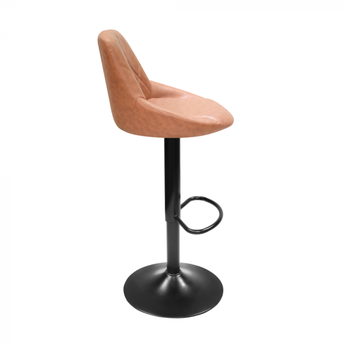 Scaun de bar, coniac/negru, TERKAN NEW [2]