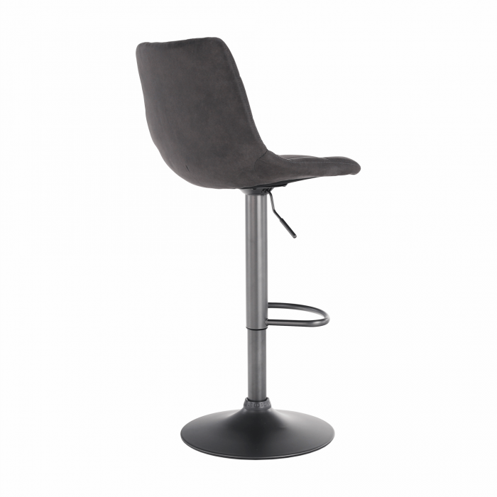 Scaun de bar, gri / negru, LAHELA [14]