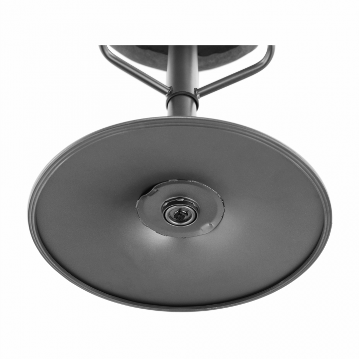 Scaun de bar, gri / negru, LAHELA [5]