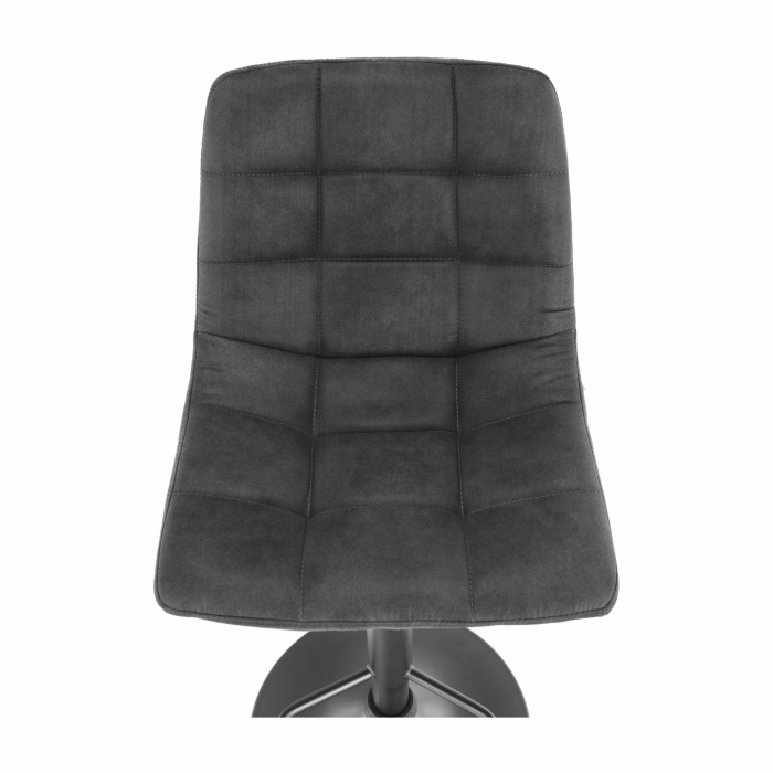 Scaun de bar, gri / negru, LAHELA [2]