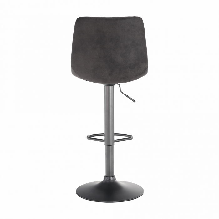 Scaun de bar, gri / negru, LAHELA [13]