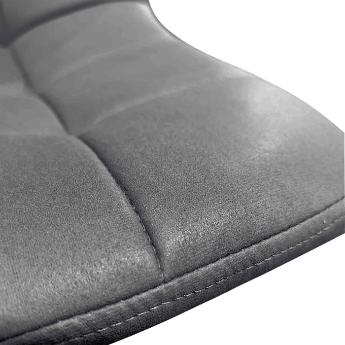 Scaun de bar, gri/negru, LAHELA NEW [4]