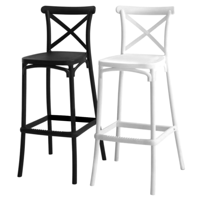 Scaun de bar, negru, SAVITA TYP 2 [3]