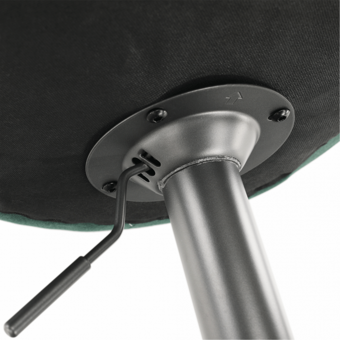 Scaun de bar, verde / negru, LAHELA [9]