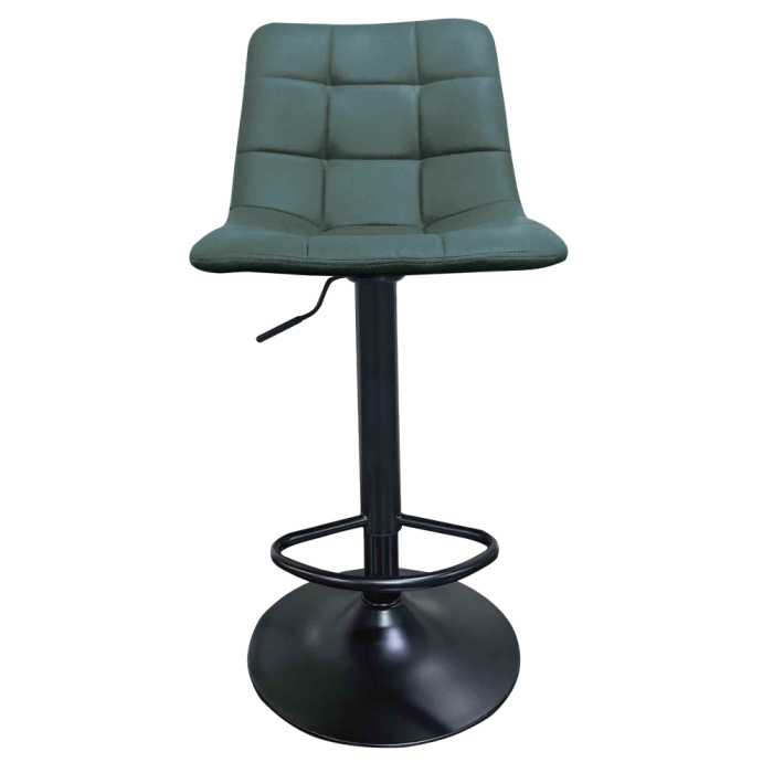 Scaun de bar, verde/negru, LAHELA NEW [3]