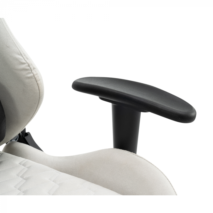 Scaun de birou/gaming, alb/negru, PAPIBAS [11]