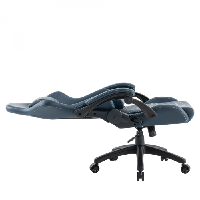 Scaun de birou/gaming, albastru, SAMIE [8]
