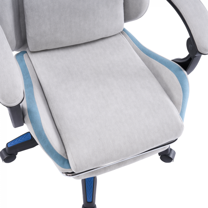 Scaun de birou/gaming, gri/albastru, ZODIA [16]
