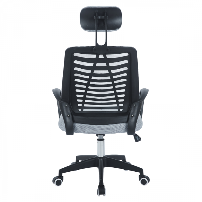 Scaun de birou, gri/negru, EDRED [3]