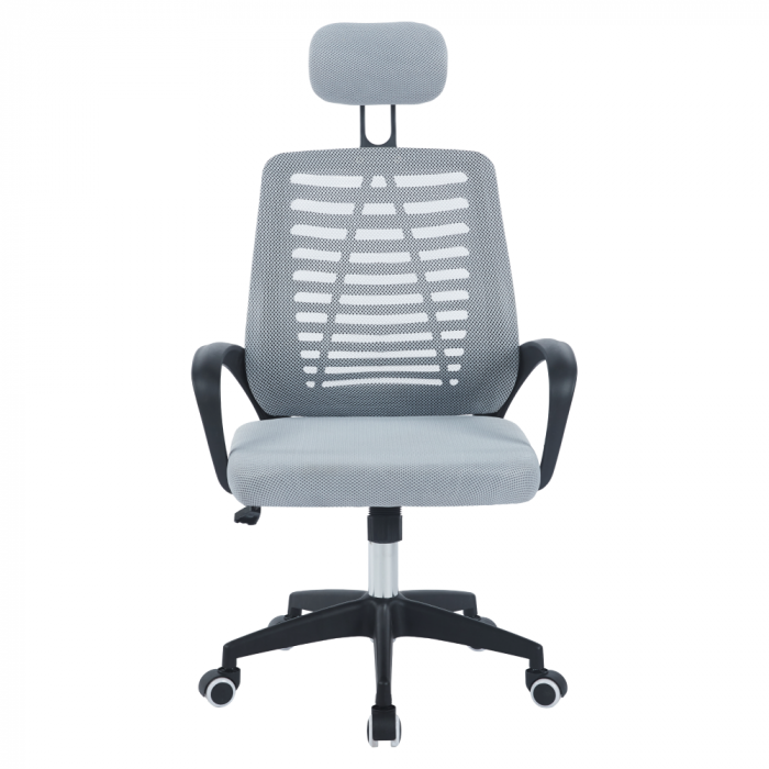 Scaun de birou, gri/negru, EDRED [2]