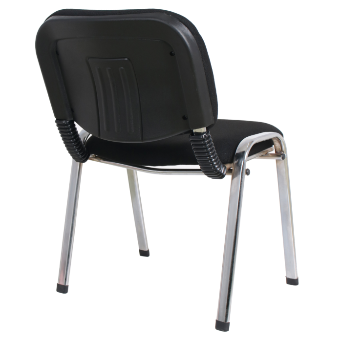Scaun de birou, negru/crom, ISO CHROM [5]