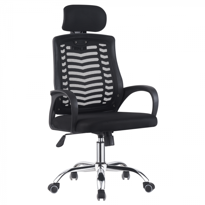 Scaun de birou, negru, IMELA NEW TYP 1 [1]