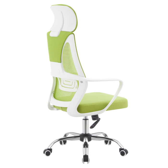 Scaun de birou, verde/alb/crom, TAXIS 2 NEW [5]