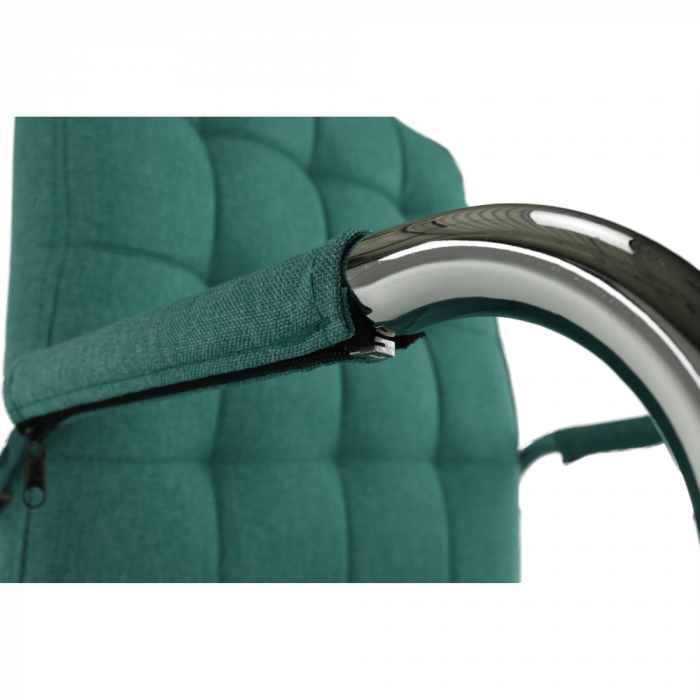 Scaun de birou, verde azur, MORGEN [12]