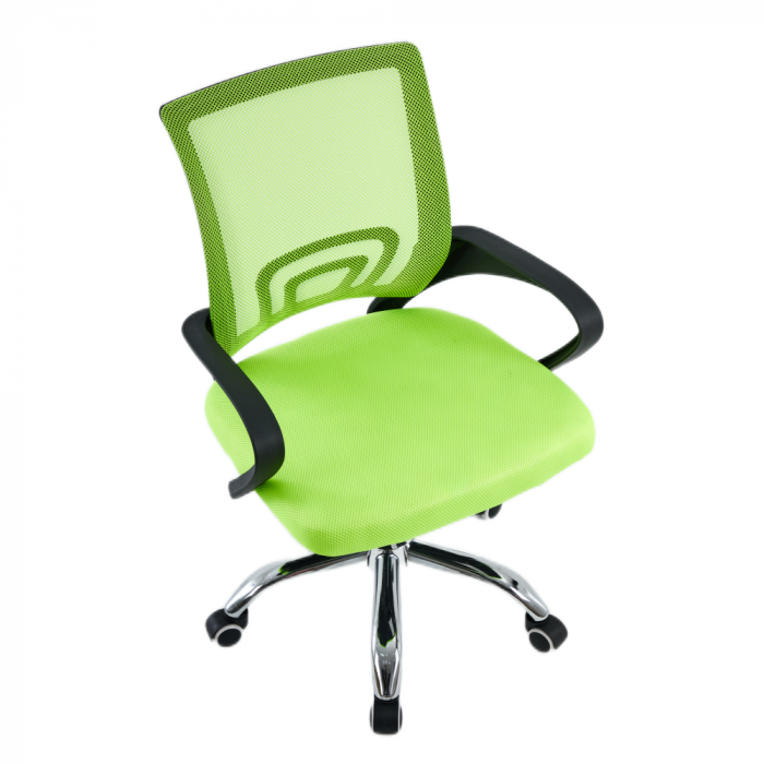 Scaun de birou, verde/negru, DEX 4 NEW [5]