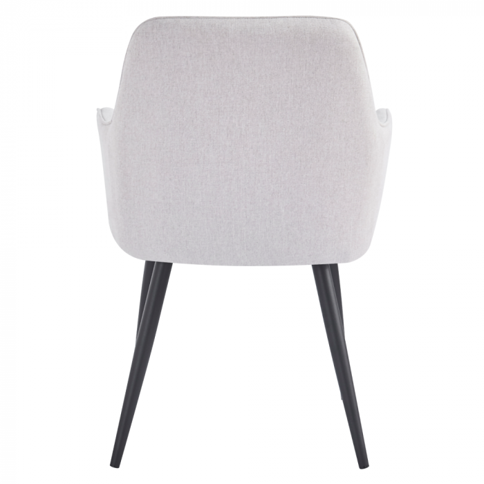 Scaun de design, gri deschis/negru, OSKOR [4]