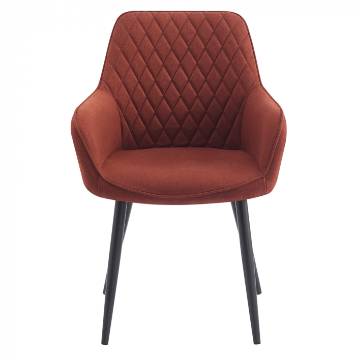 Scaun de design, maro/negru, OSKOR [2]