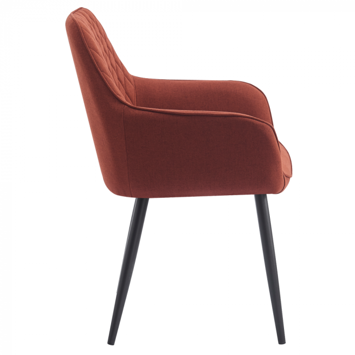 Scaun de design, maro/negru, OSKOR [3]