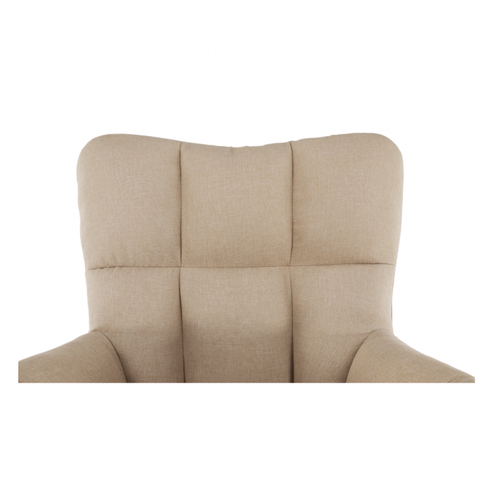 Scaun de design ţesătură bej, KOMODO [16]