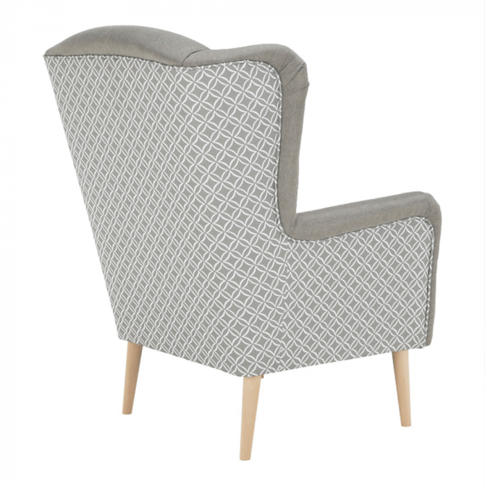Scaun de design, ţesătură, capuccino/model, BELEK [7]
