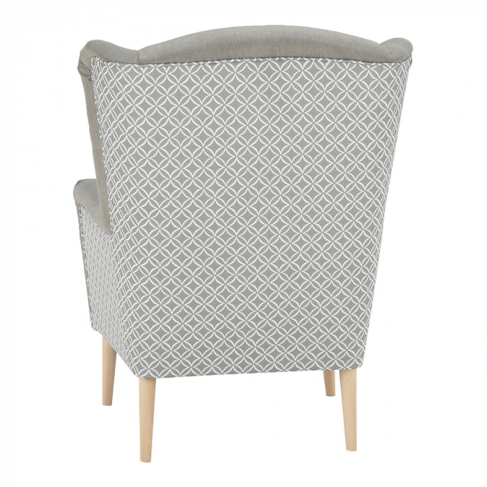 Scaun de design, ţesătură, capuccino/model, BELEK [8]